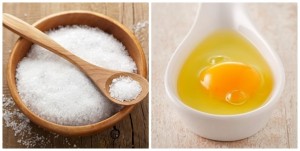 Mặt nạ trị mụn cám hiệu quả bằng muối và lòng trắng trứng