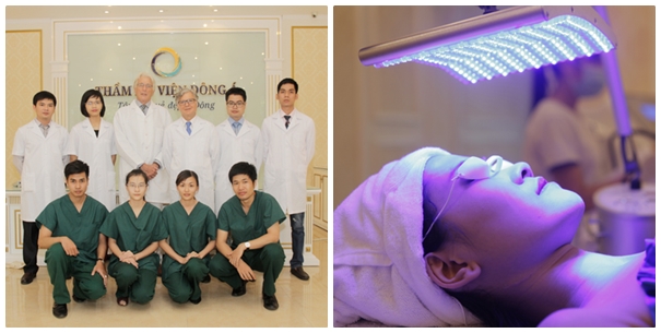 Công nghệ trị mụn trứng cá Blue Light được ứng dụng thành công tại TMV Đông Á
